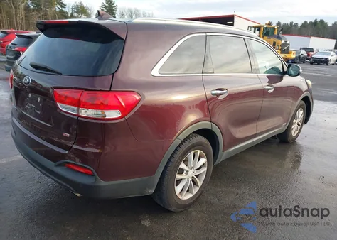 2018 Kia Sorento 2.4L Lx из США, поврежденный, VIN 5XYPGDA32JG351269